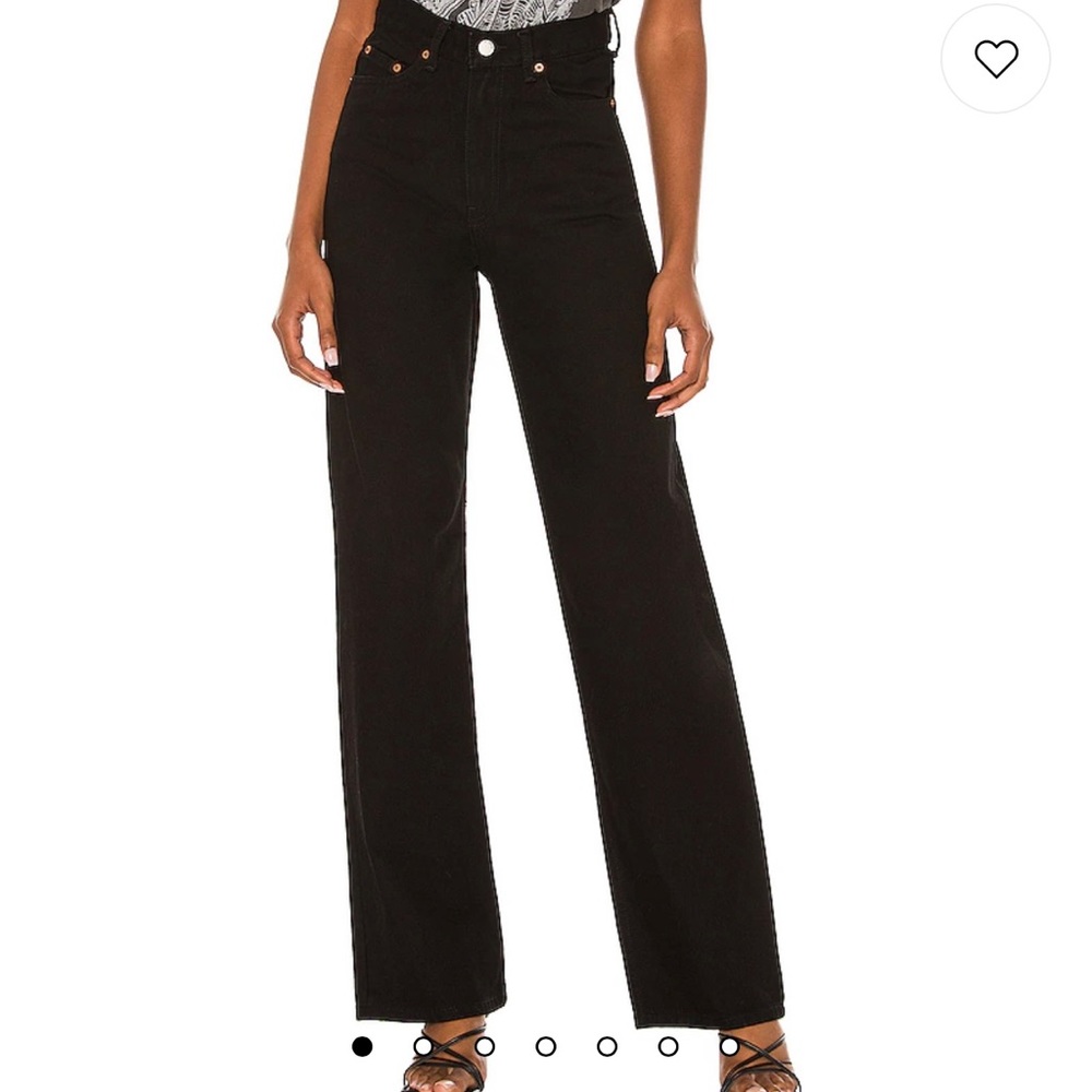 DR. Denim regular/straight high waisted jean
